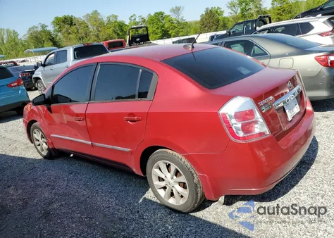 2010 Nissan Sentra 2.0 from USA, damaged, VIN 3N1AB6AP7AL636337